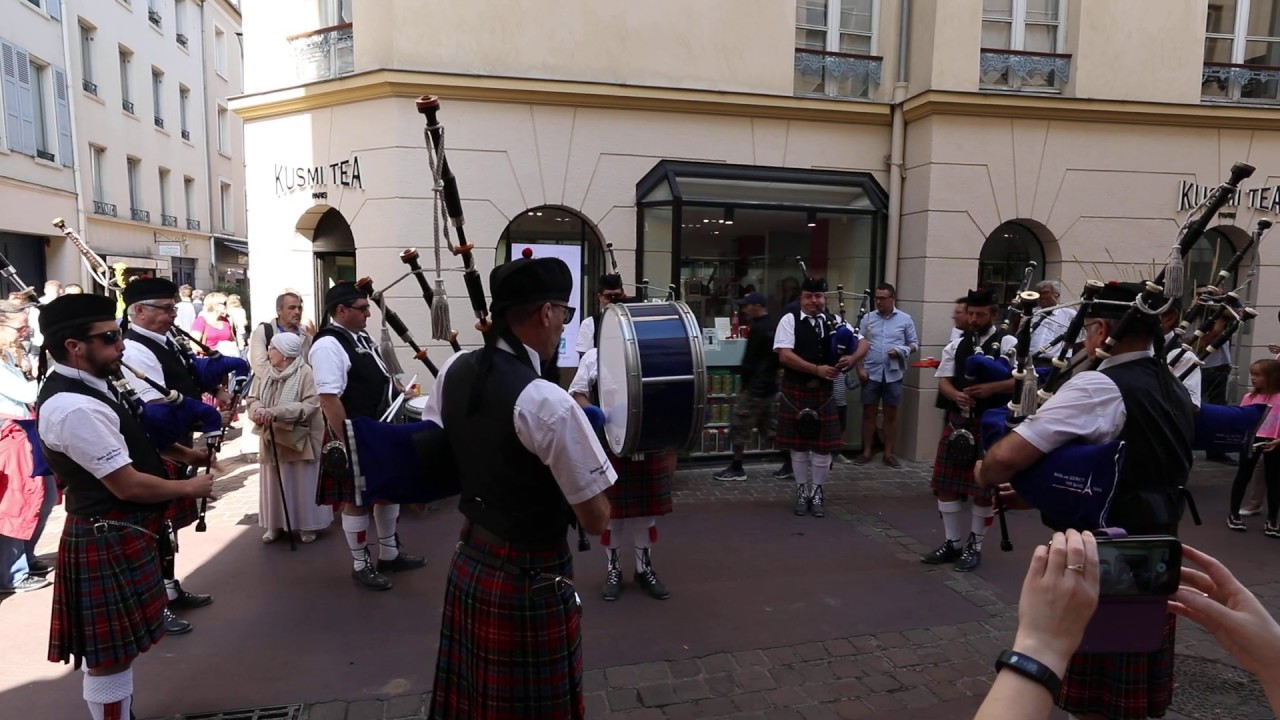 Amazing Grace Paris and District Pipe Band YouTube