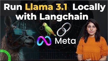 Run Llama 3.1 locally using LangChain