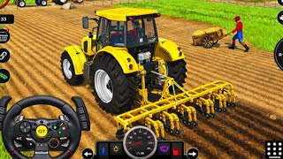 🚜Tractor Farming Game Gameplay | Realistic Agriculture Simulator 🎮 screenshot 1