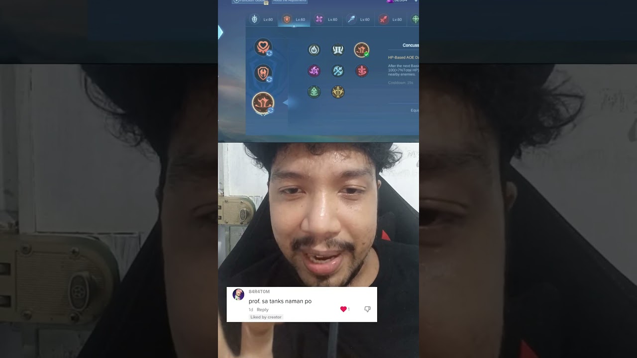 The best tank emblem in Mobile Legends MLBB.