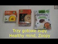Zupy instant Healthy Mind, Zoopy, ukraińska zupa grochowa
