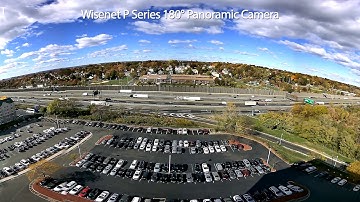 Wisenet P Series PNM 9020V 4k 180 Panoramic Camera Demo