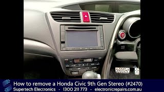 Honda Civic 9th Gen Stereo 