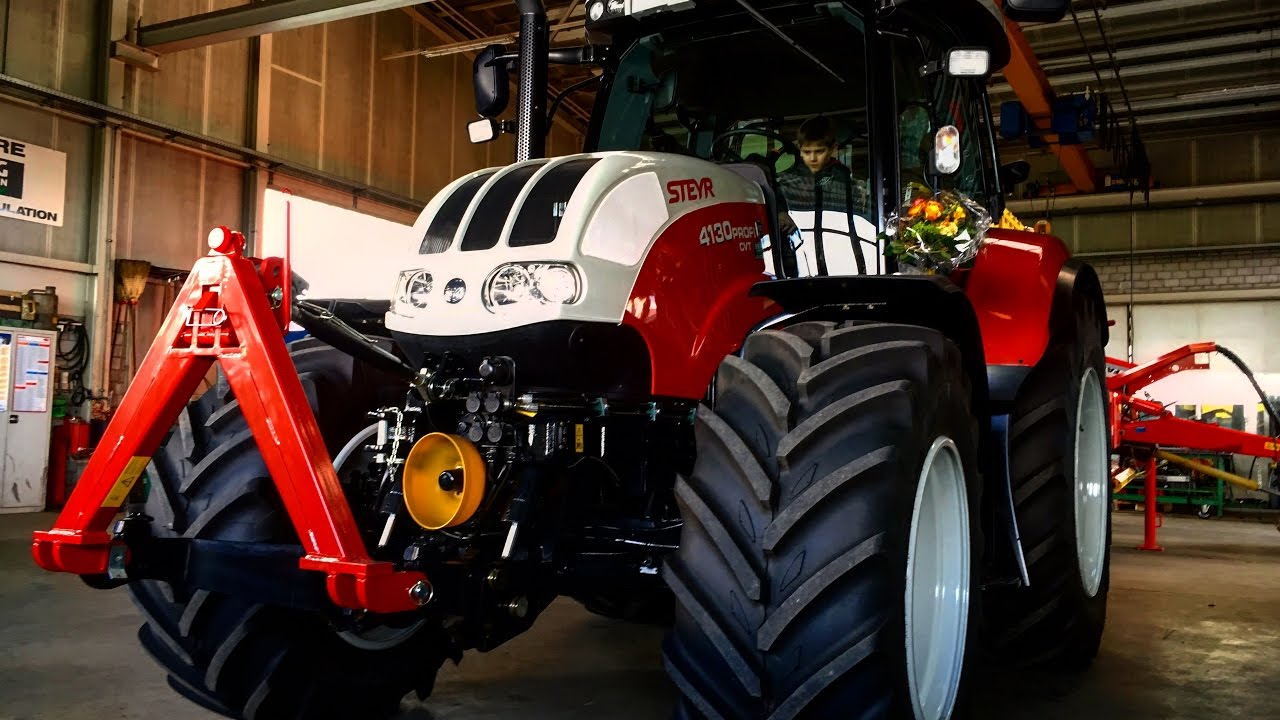 (GoPro) STEYR 4130 Profi CVT / On Road (Schibli - Landwirtschaft)