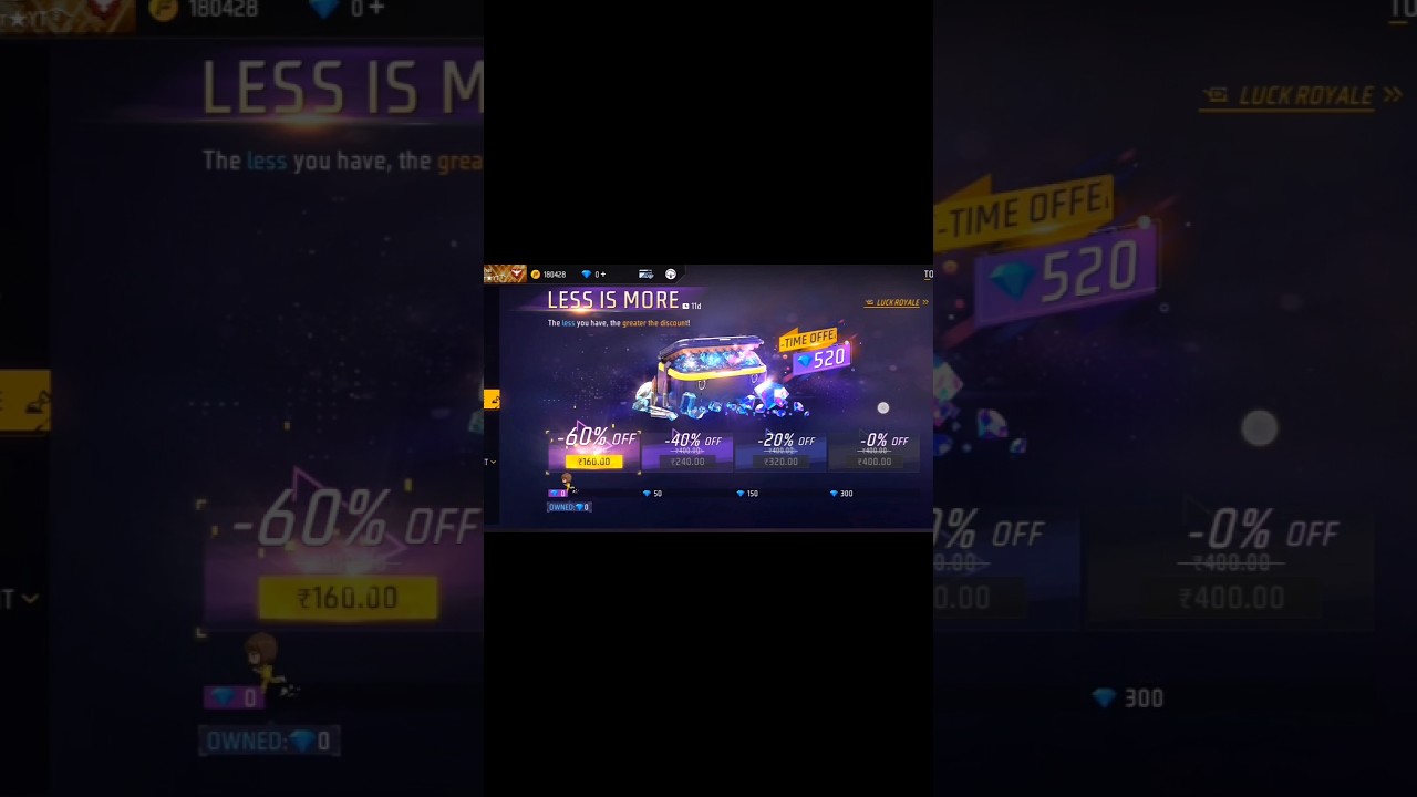 New Top Up Event in free fire 