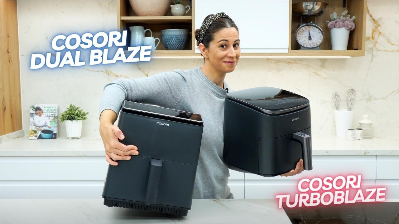 La Cocina de Inma López  Duelo de Cosori: 5.5 l versus Dual Blaze