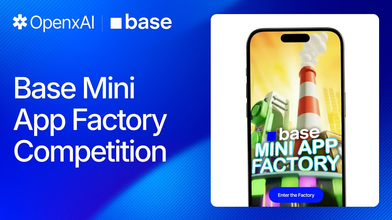 𝗧𝗵𝗲 𝗢𝗽𝗲𝗻𝘅𝗔𝗜 𝗠𝗶𝗻𝗶 𝗔𝗽𝗽 𝗙𝗮𝗰𝘁𝗼𝗿𝘆 𝗖𝗼𝗺𝗽𝗲𝘁𝗶𝘁𝗶𝗼𝗻 𝗶𝘀 𝗹𝗶𝘃𝗲!