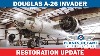 A-26 Aircraft Restoration Project PART 2 | Miss Victory  | Planes of Fame