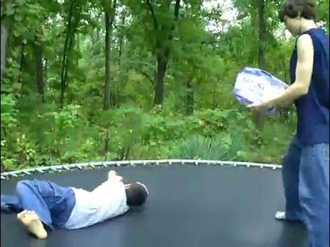 The Best Trampoline Wrestling Ever 2