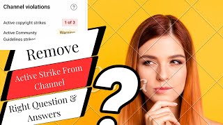 Strike Remove From Channel || Pass Copyright School Questions Answers || Strike Removed