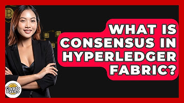 What Is Consensus In Hyperledger Fabric? - CryptoBasics360.com