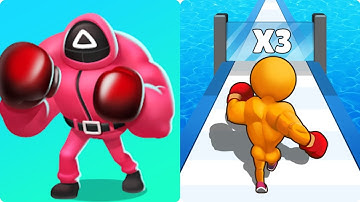 punchy race Boxing Vs Level up Runner Max Level gameplay