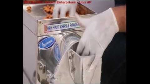 Dry Fruit Cutting Machine  1 Mkt By Shiv Shakti Enterprises UNA HP