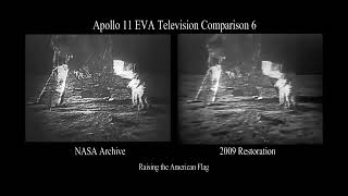 NASA    Plant the Flag    Partially Restored Apollo 11 Video mp4