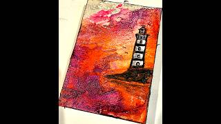 Paint what you see in the background - ATC