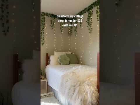 decorating my college dorm room for under  | 2023