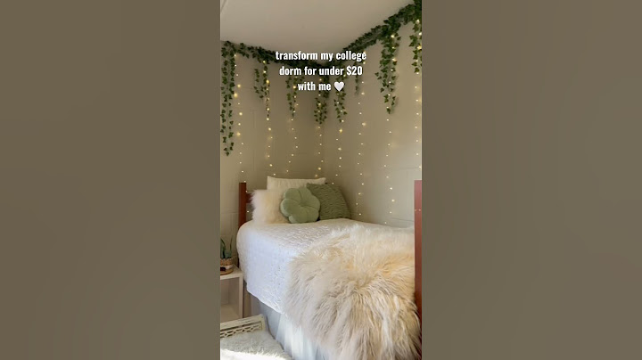 decorating my college dorm room for under $20 | 2023
