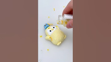 Taba Squishy❤️Yellow Penguin❤️ASMR#asmr#diy #decompression#tabasquishy#halloween#slime#relax#cute