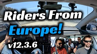 Visitors From Europe Experience Tesla's FSD! | Customer Reactions! Ep 78