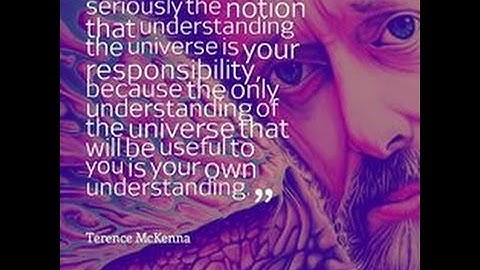Terence Mckenna - Quantum Physics - Debunking Materialism.