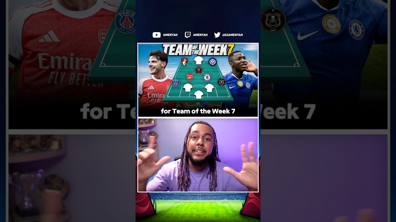 Команда недели 7 по версии Quickfire! 🌍 при участии Кайседо, Райса и Месси 👀