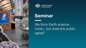 We think Earth science rocks... but does the public agree?