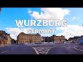 Wurzburg, Germany - Driving Tour 4K