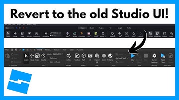 How to Revert to the Old Roblox Studio UI