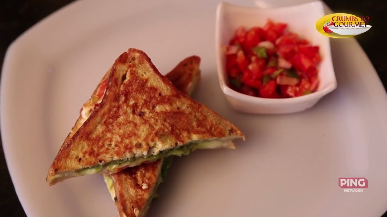 Cheese And Salami Sandwich - Ham and Cheese Sandwich With A Twist By Joel | India Food Network