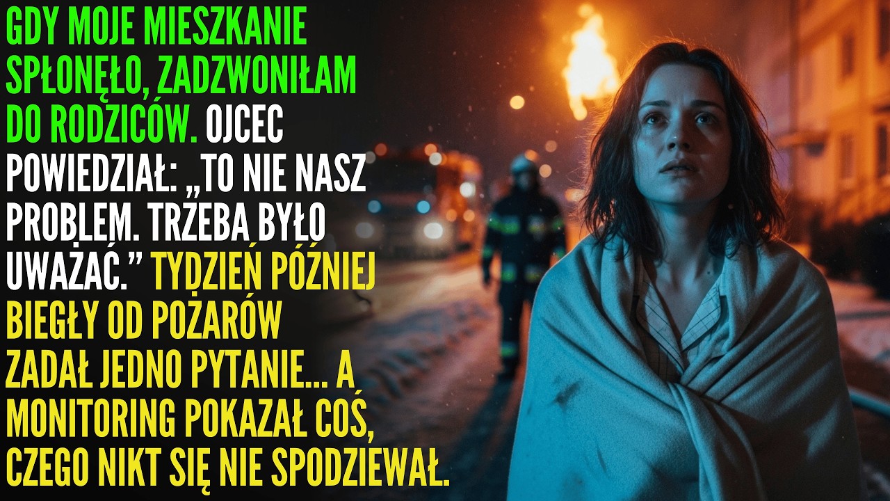 Po Pożarze Mieszkania Rodzice Powiedzieli: „To Nie Nasz Problem”… Aż Przyjechał Śledczy