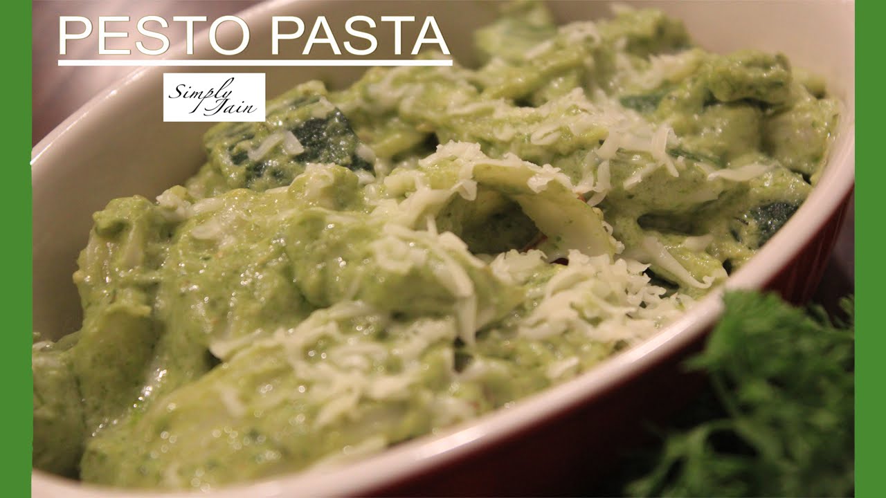 Pesto Pasta | How To Make Pesto Pasta | Italian Cuisine | Simply Jain