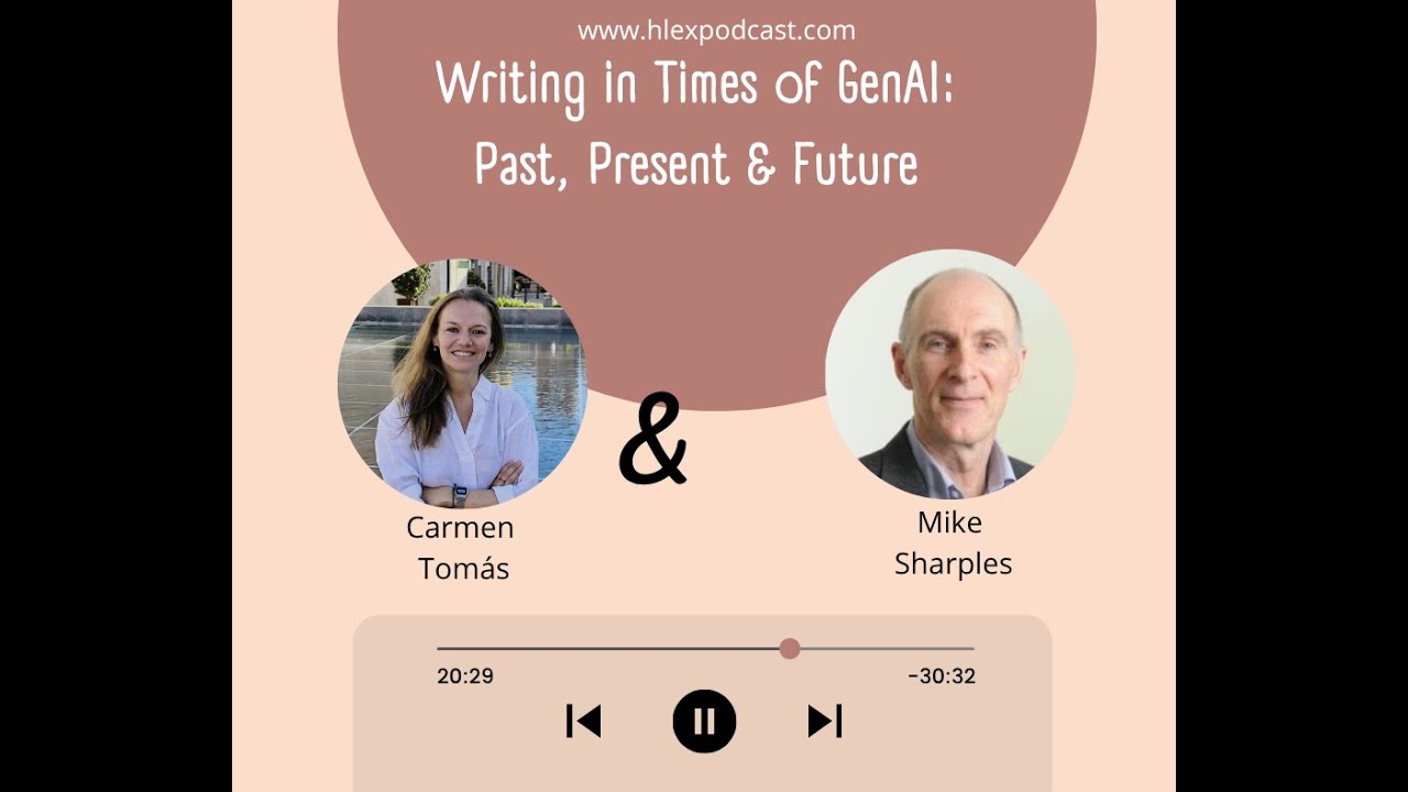 S2 I E7 Writing in Times of GenAI: Past, Present & Future — with Professor Mike Sharples