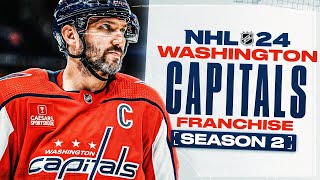 NHL 24: WASHINGTON CAPITALS FRANCHISE MODE - SEASON 2