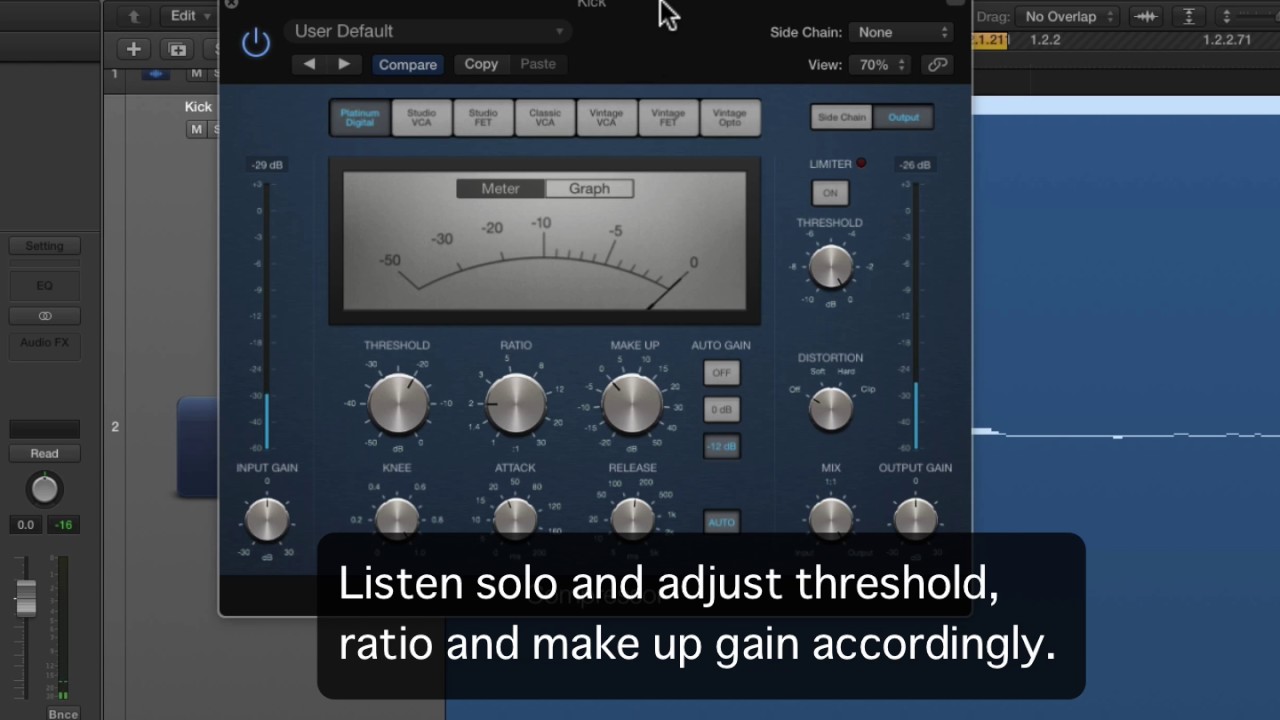 Quick Attack & Release Settings When Mixing Kick Drum YouTube
