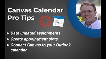 #15 - Canvas Calendar Pro Tips