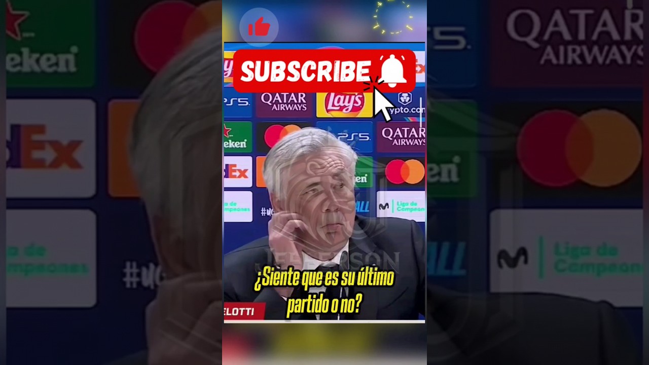 Carlo Ancelotti Habla Tras la Eliminación del Real Madrid ante el ...