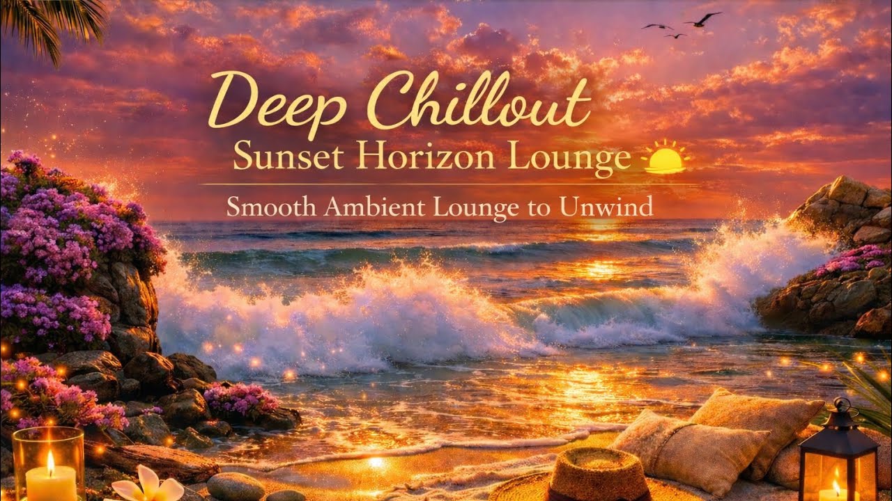 🌅 Sunset Horizon Lounge | Smooth Chill Beats to Relax