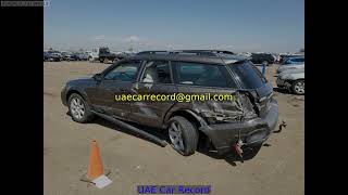 Car Detail: 4S4BP61C787344519 Outback 2.5i 2008 Subaru