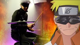 Naruto Shippuden OP 6 | Closed Eyes Drum Cover | Flow - Sign