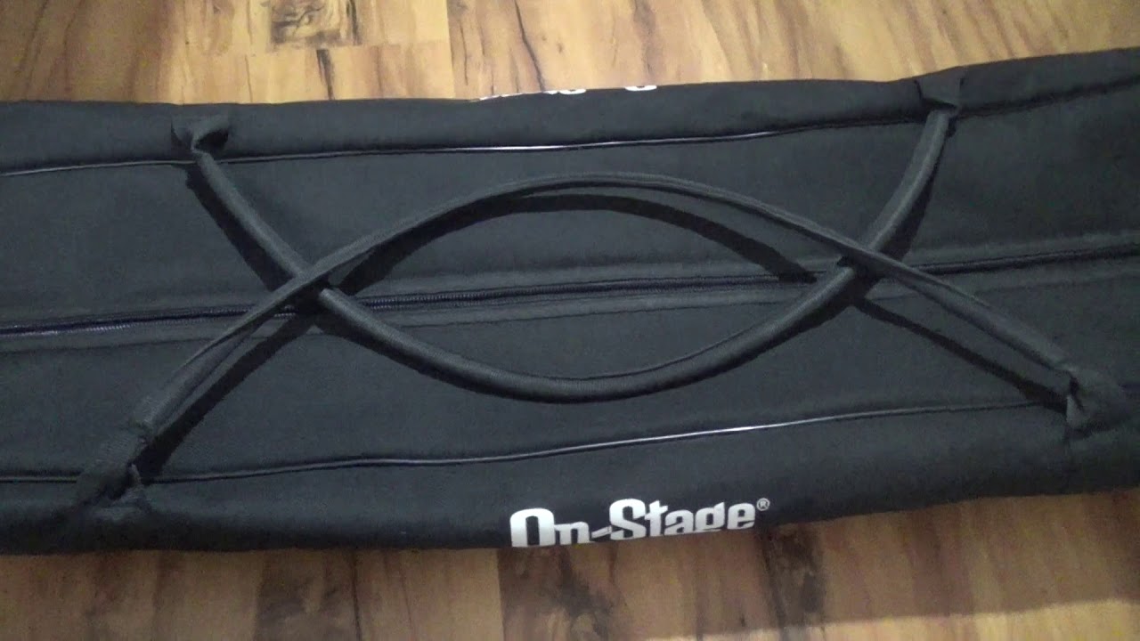 On Stage SSB6500 Speaker And Microphone Stand Bag Review - YouTube