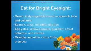 How to improve your eyesight naturally ...
