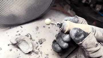 We Used a Grinder to Reveal A Fossil Bivalve!