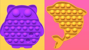 Pop It! Very satisfying and relaxing ASMR slicing game