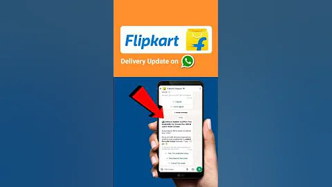 Flipkart Delivery Update On WhatsApp 🔥 #shorts #sanjayhinditech