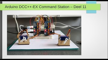 Modelspoor met Arduino DCC-EX deel 11: Twee uitbreidingen PCA9685 aansluiten op I2C.