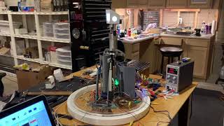 R2 looking around with his new periscope light kit