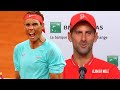 Novak Djokovic "Rafael Nadal is my biggest rival" - Roland Garros 2020 (HD)