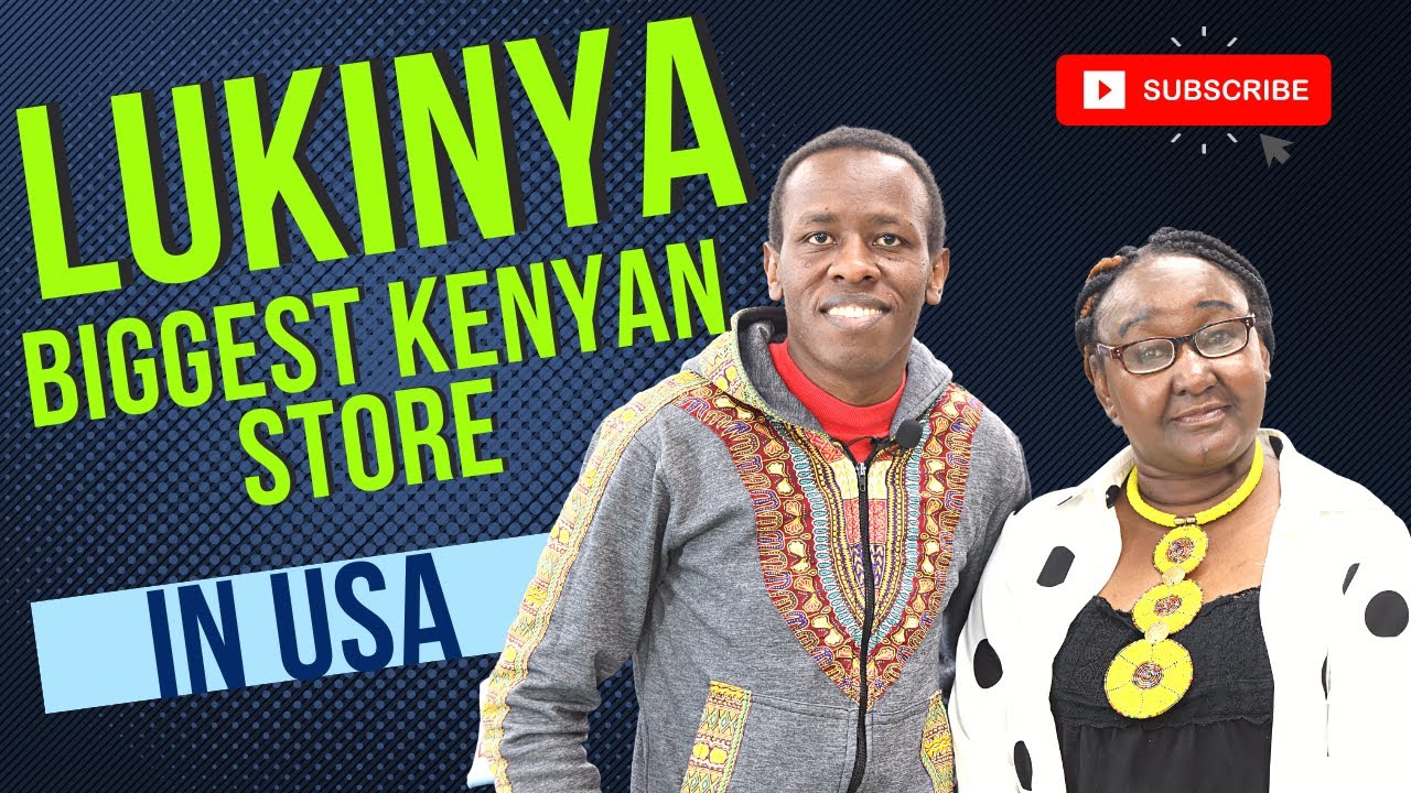 Lukinya Int Inc tour The biggest Kenyan store in Seattle Washington USA