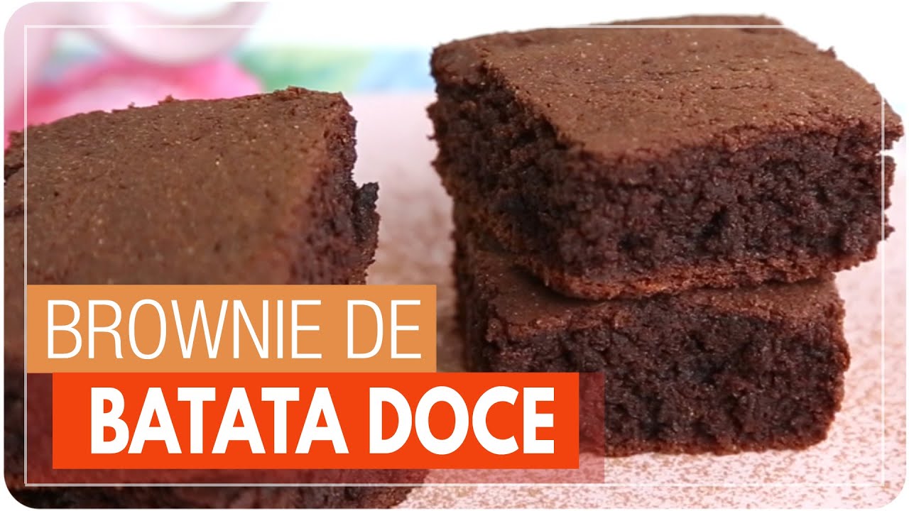 BROWNIE DE BATATA DOCE {MOLHADINHO} - QUADRO A RECEITA É SUA! 007