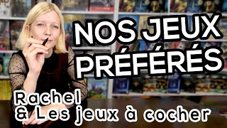 MES 5 JEUX À COCHER PRÉFÉRÉS - Rachel 🎲📝🙋‍♀️